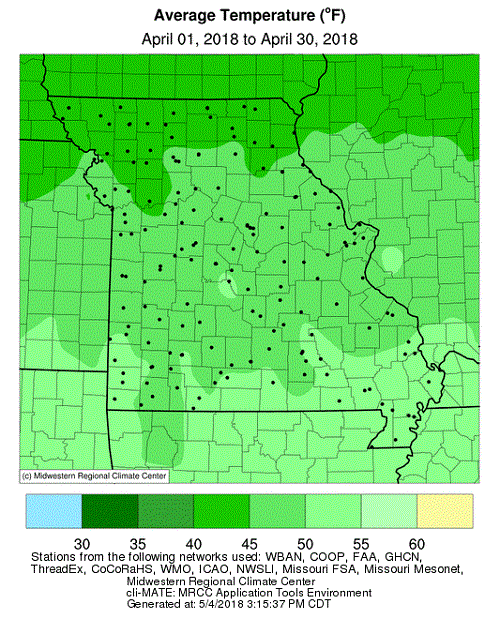 Average Temperature (F)