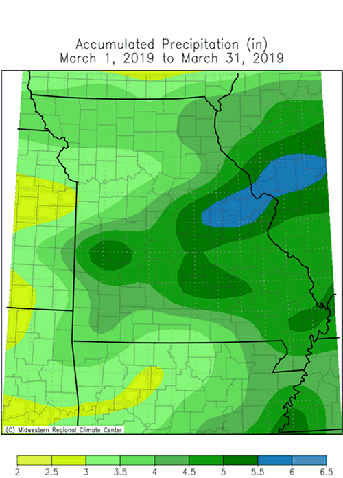 Missouri Accumulated Precip